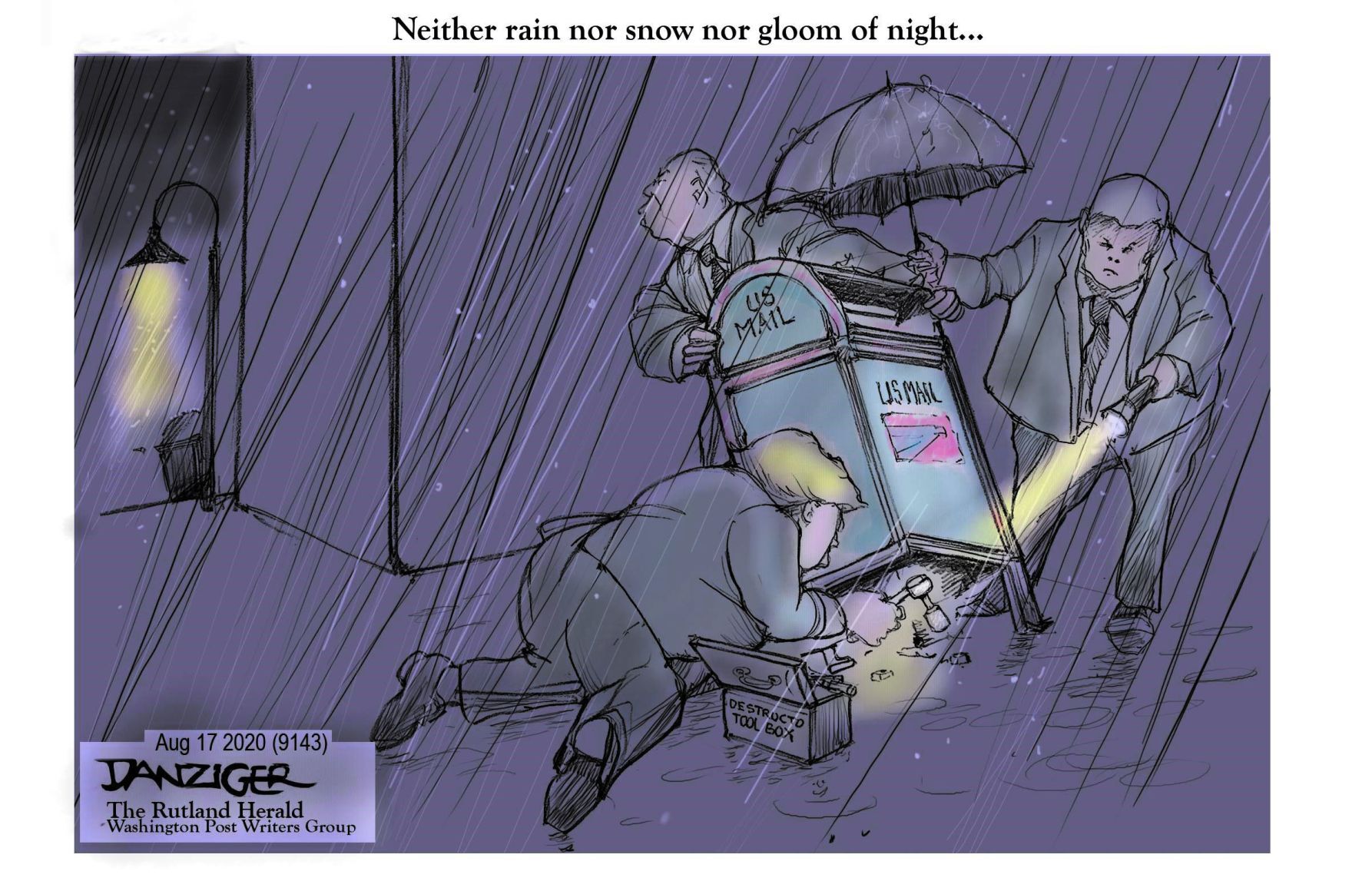 Jeff Danziger cartoon